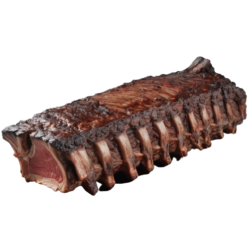 Beef chuck eye country-style ribs