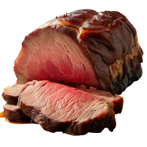 Cooked beef stew meat