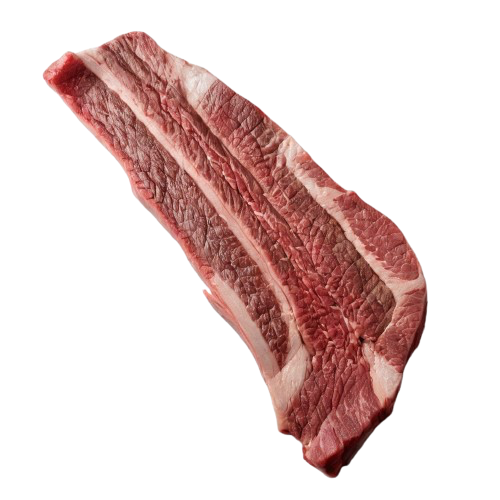Grass-fed strip steaks