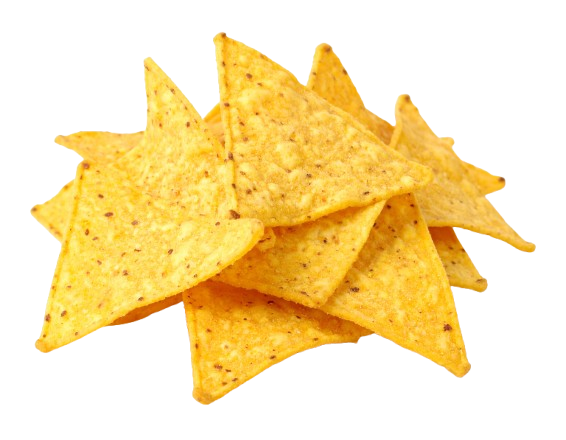 Light tortilla chips