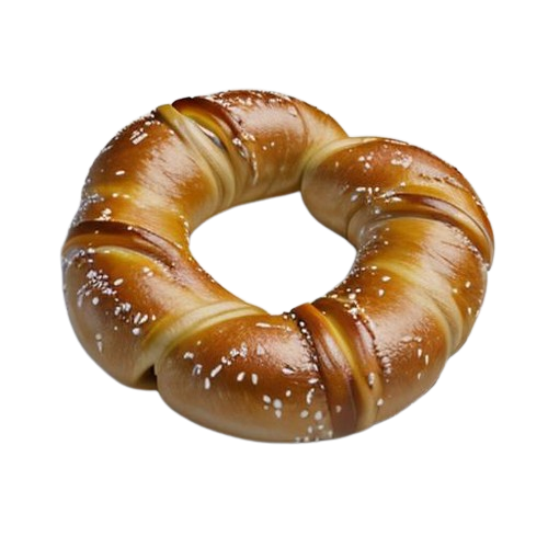 Lightly salted pretzels