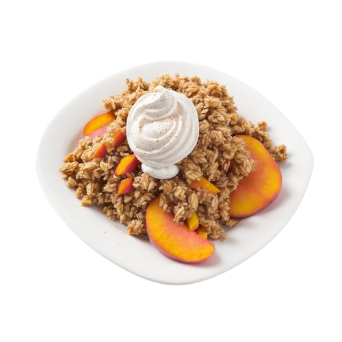 Peach crisp