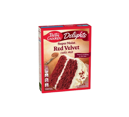 Red velvet brownie mix