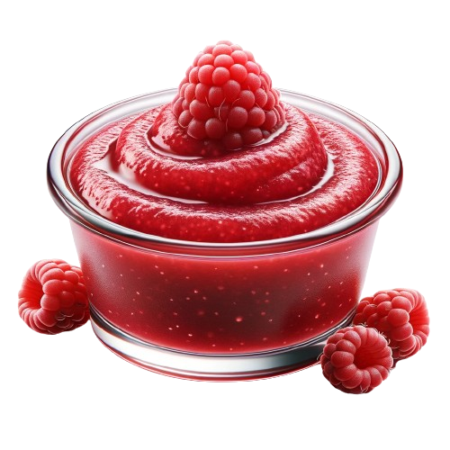 Seedless rasperry puree