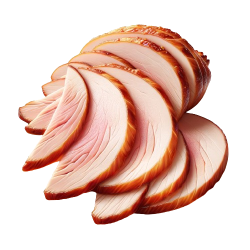 Sliced turkey breast