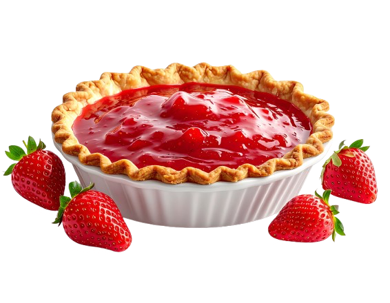 Strawberry pie filling