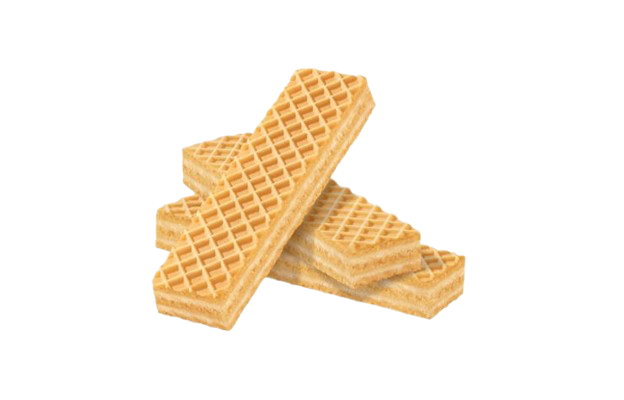 Vanilla creme wafer cookie