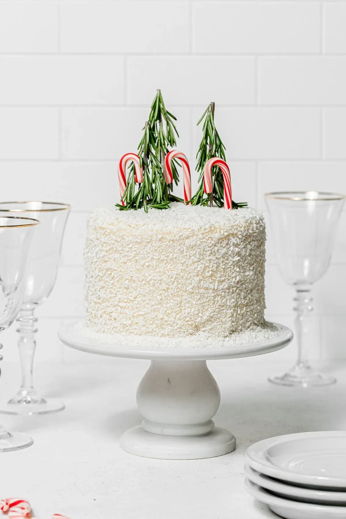 Coconut Snowball Cake