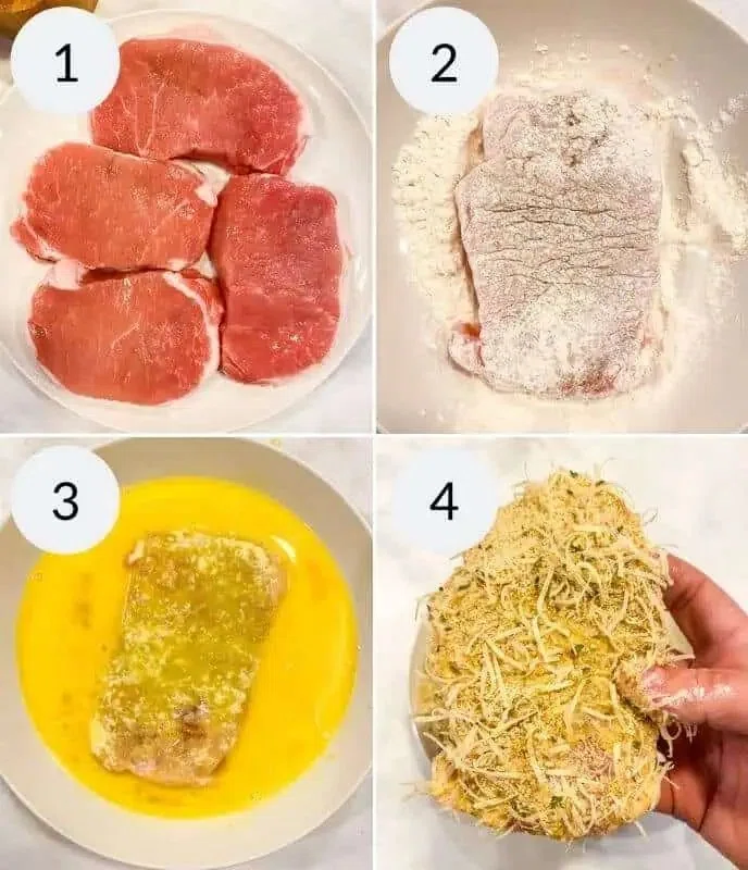 Baked Breaded Pork Chops