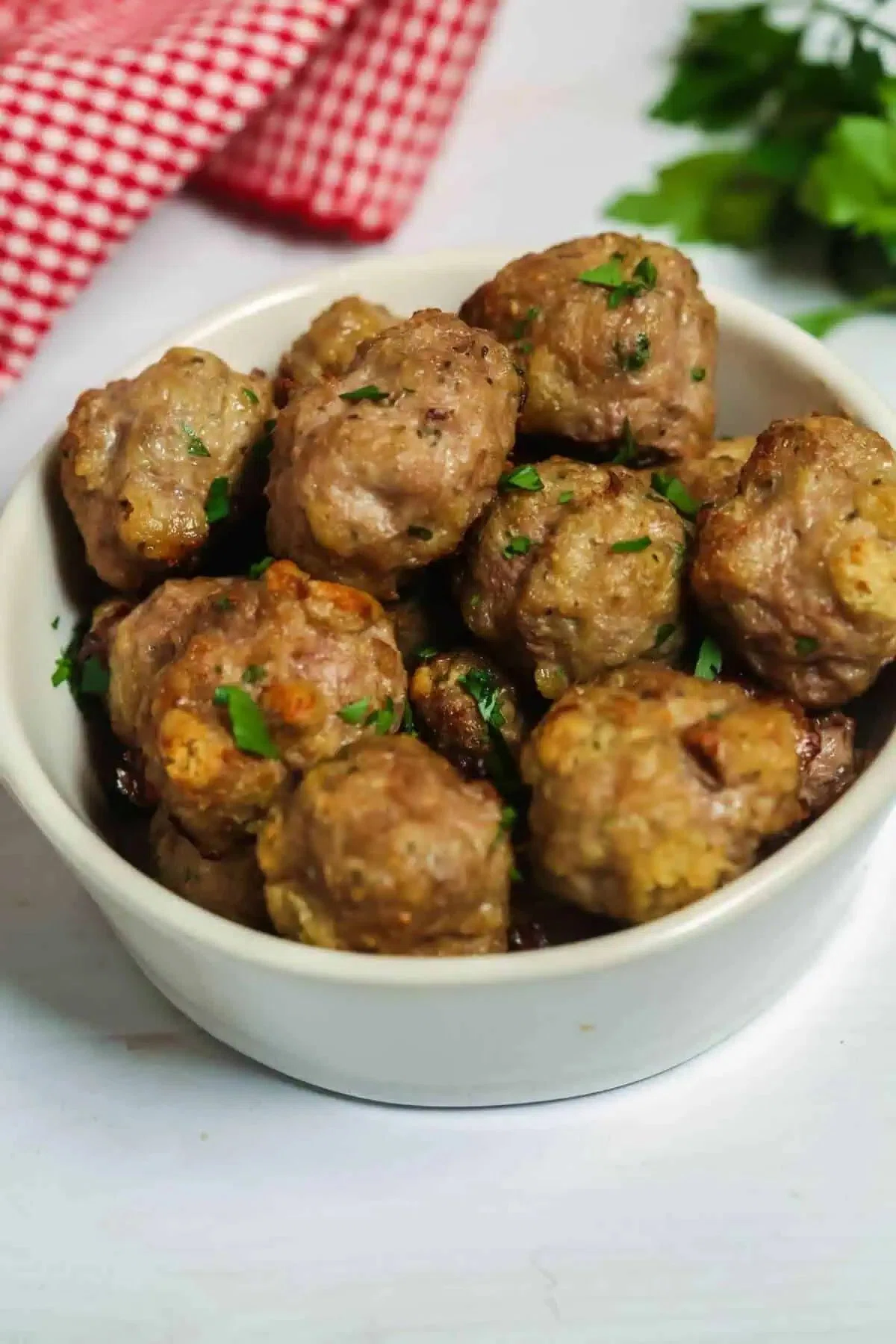 Oven Baked Meatballs