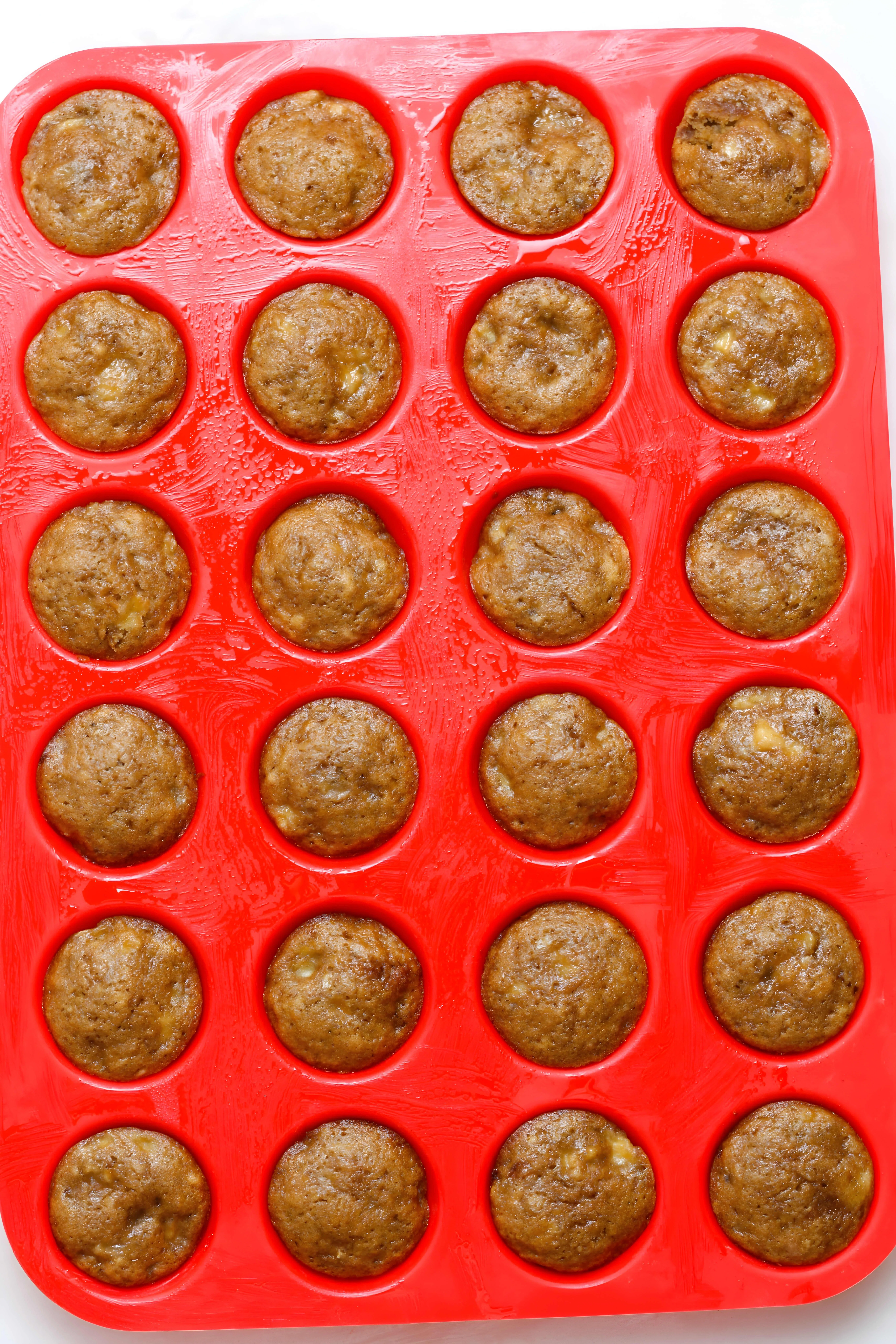 Mini Banana Muffins