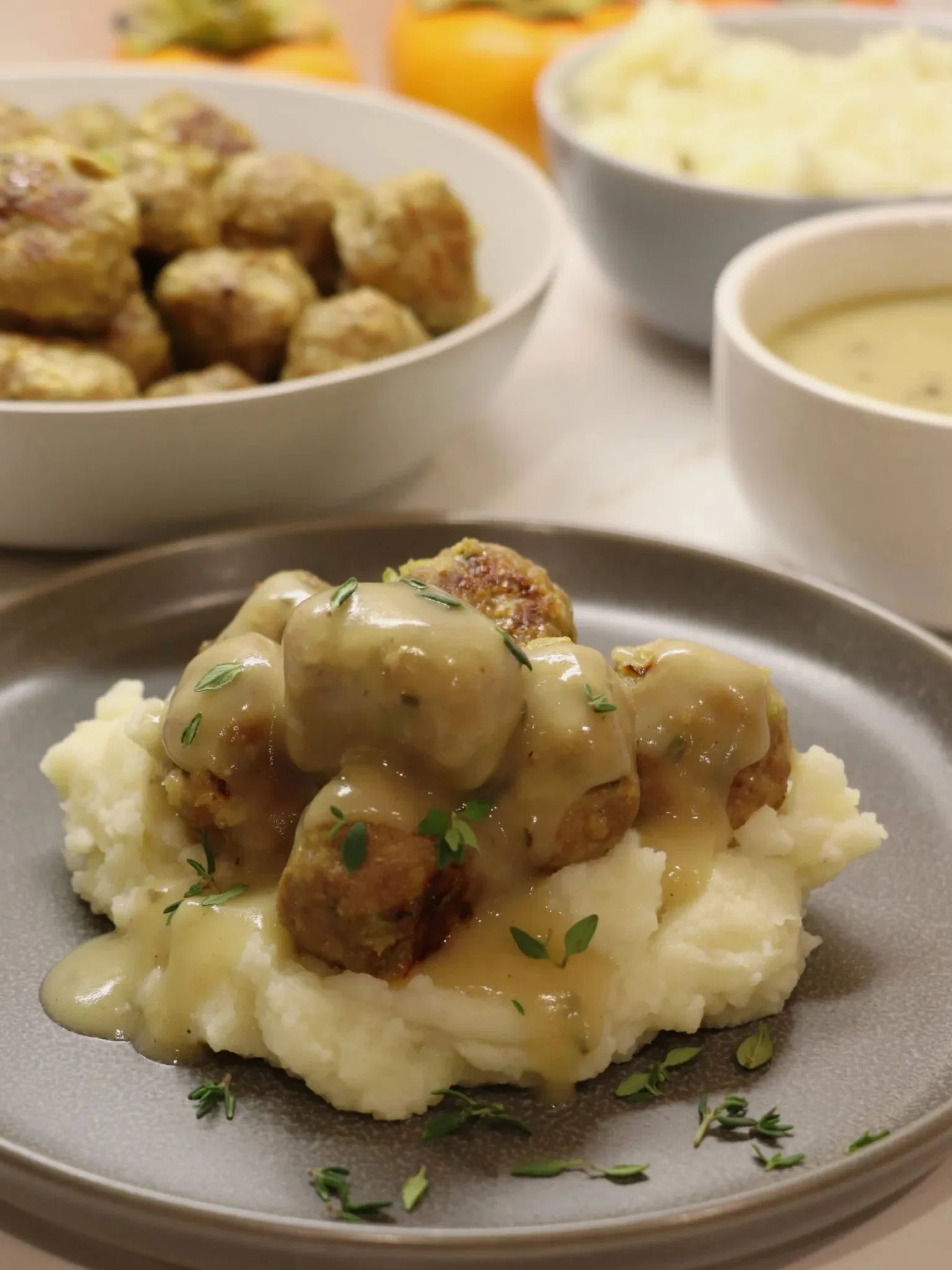 Thanksgiving Turkey Meatballs