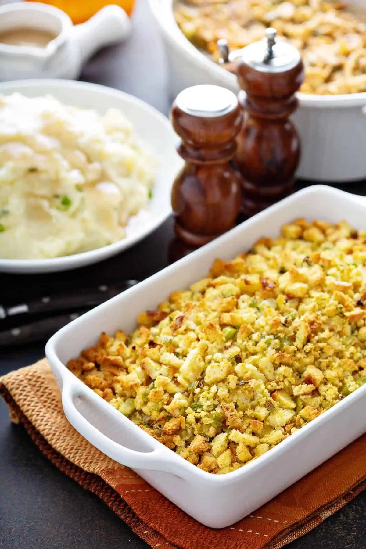 Apple and Sausage Dressing