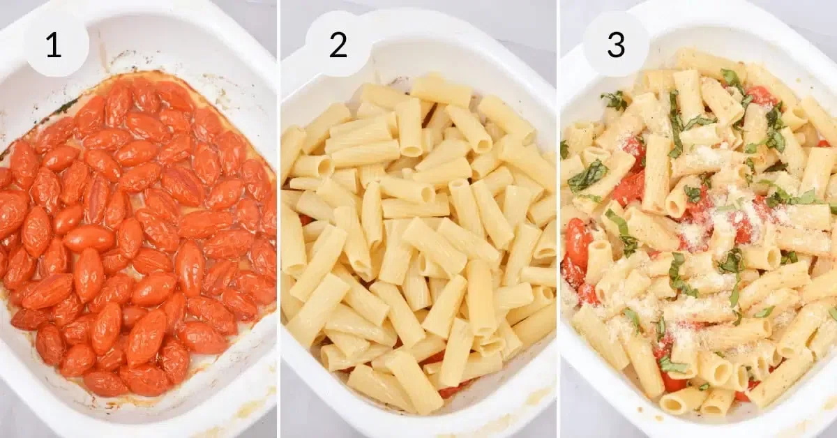 Slow Roasted Tomato Basil Pasta