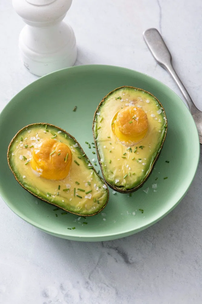 Baked Avocado Eggs
