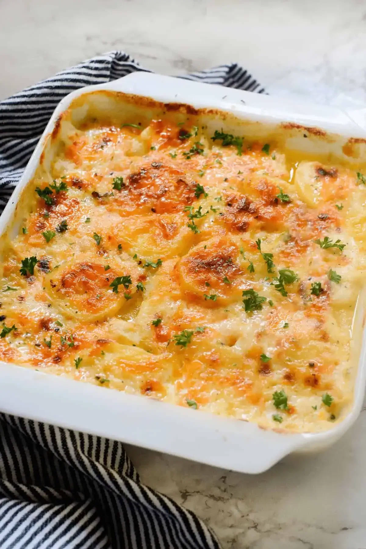 Au Gratin Potatoes with Gruyere Cheese