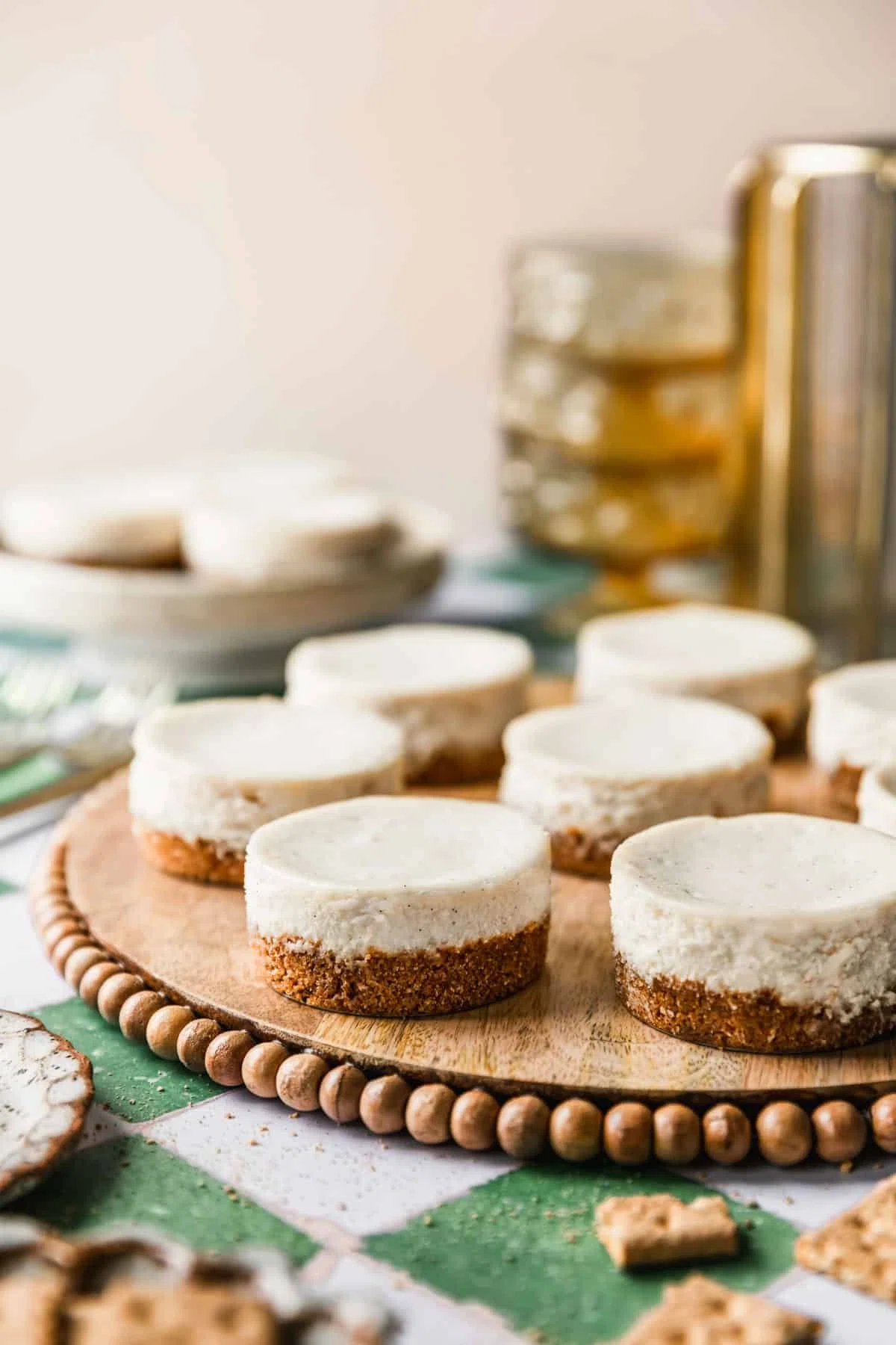 Mini Vanilla Cheesecakes