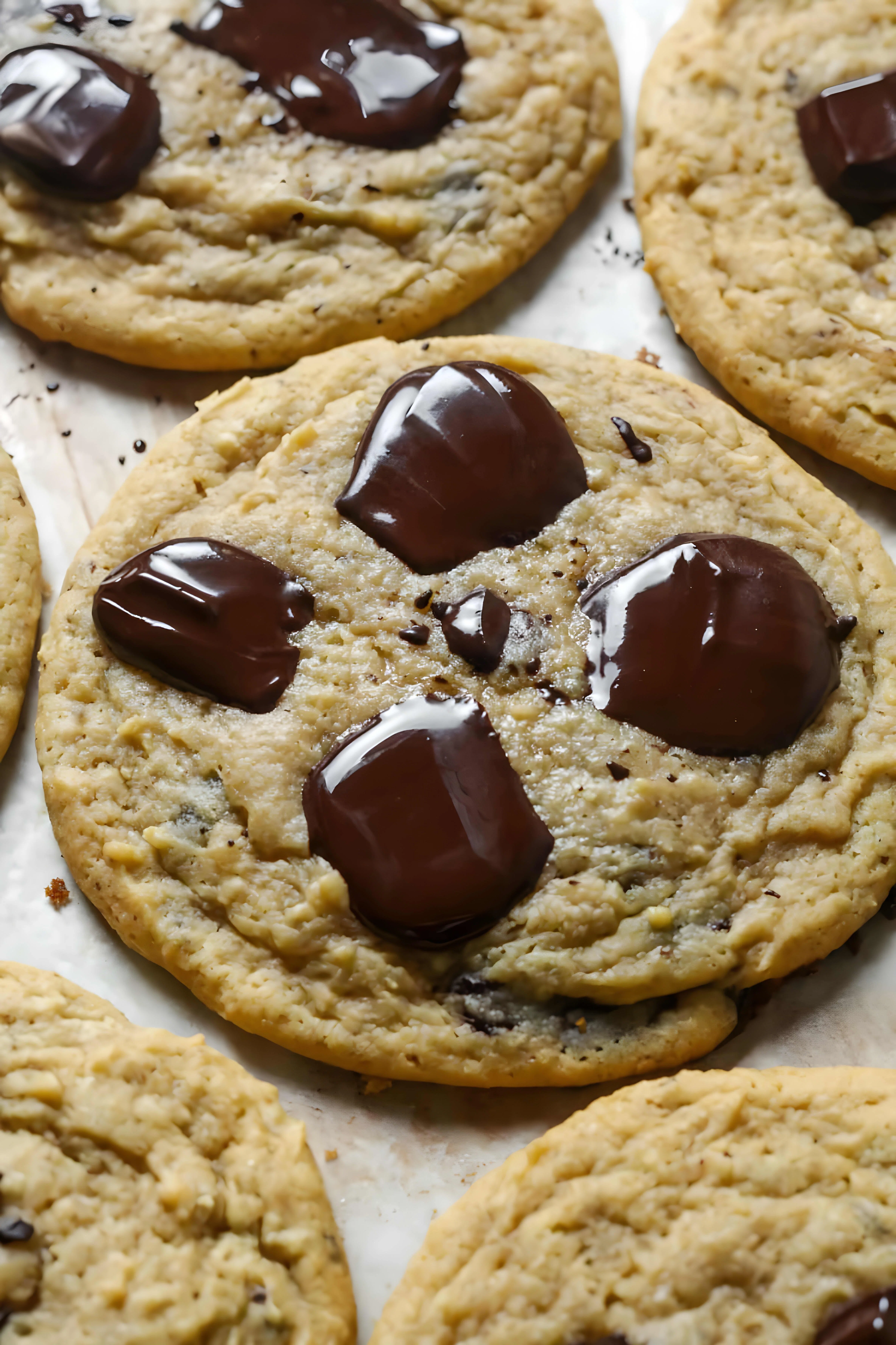 Applesauce Chocolate Chip Cookies