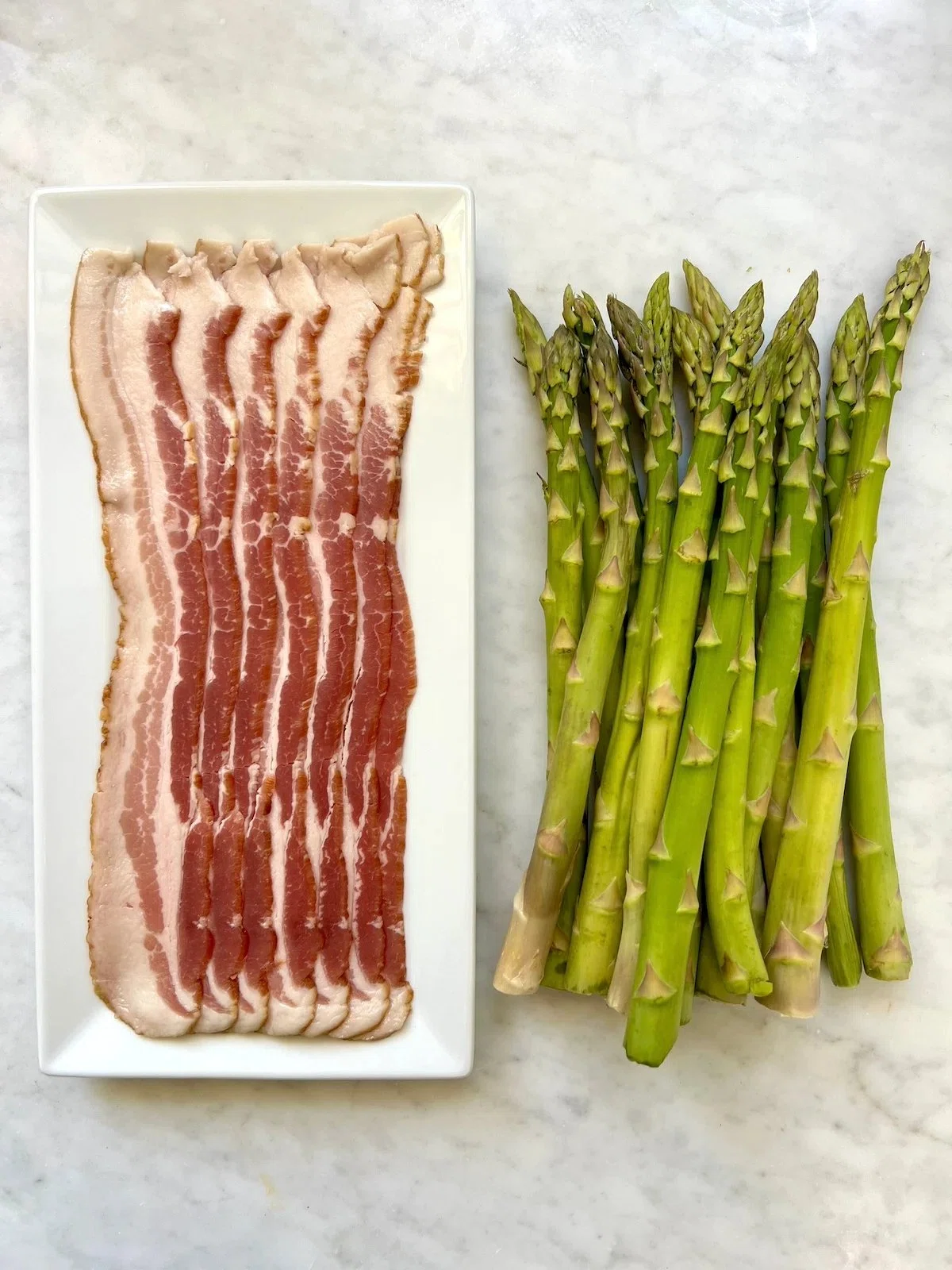 Air Fryer Bacon Wrapped Asparagus
