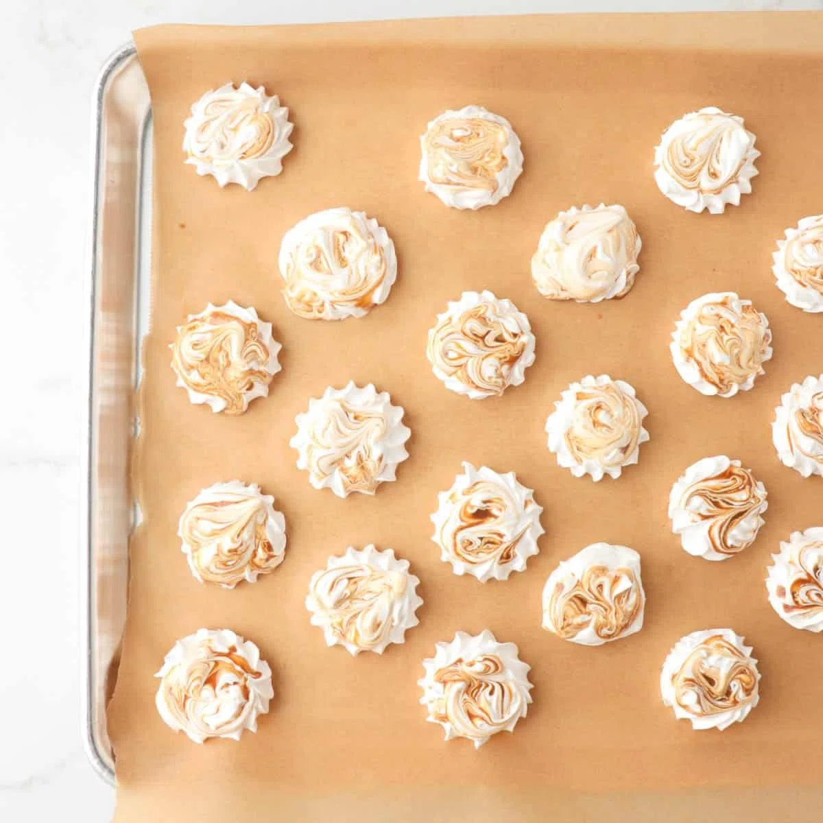 Dulce de Leche Meringues