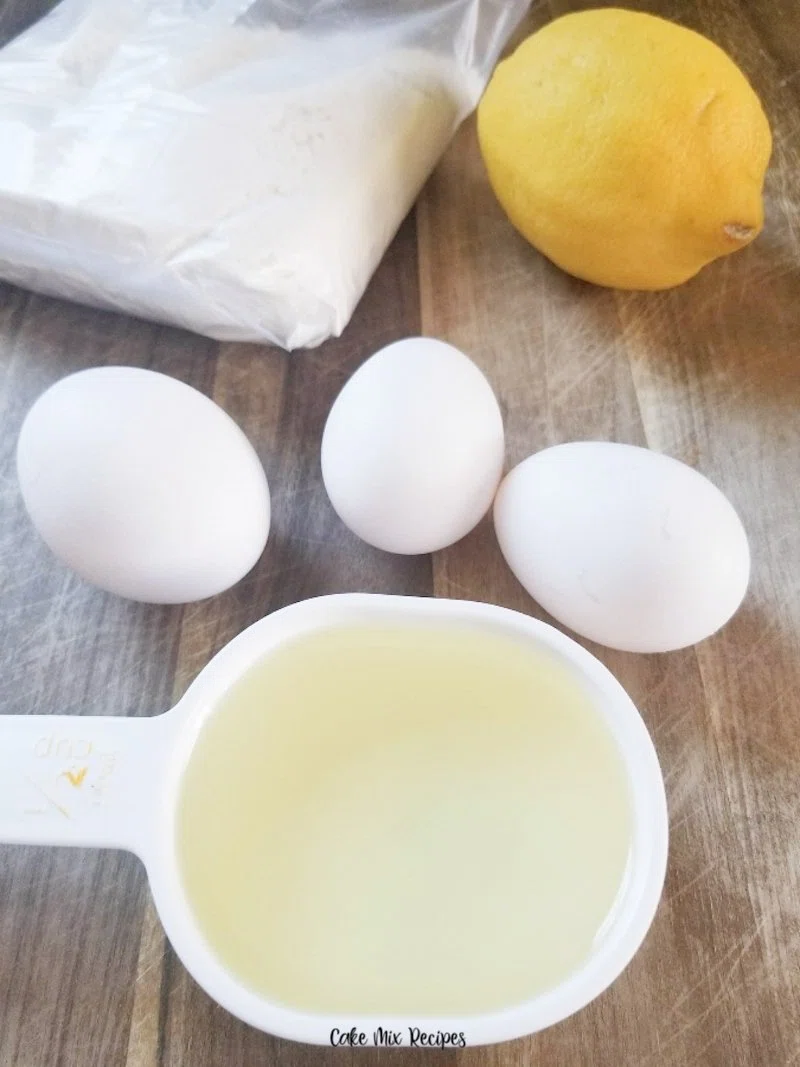 Tasty Lemon Cake Mix Cookies