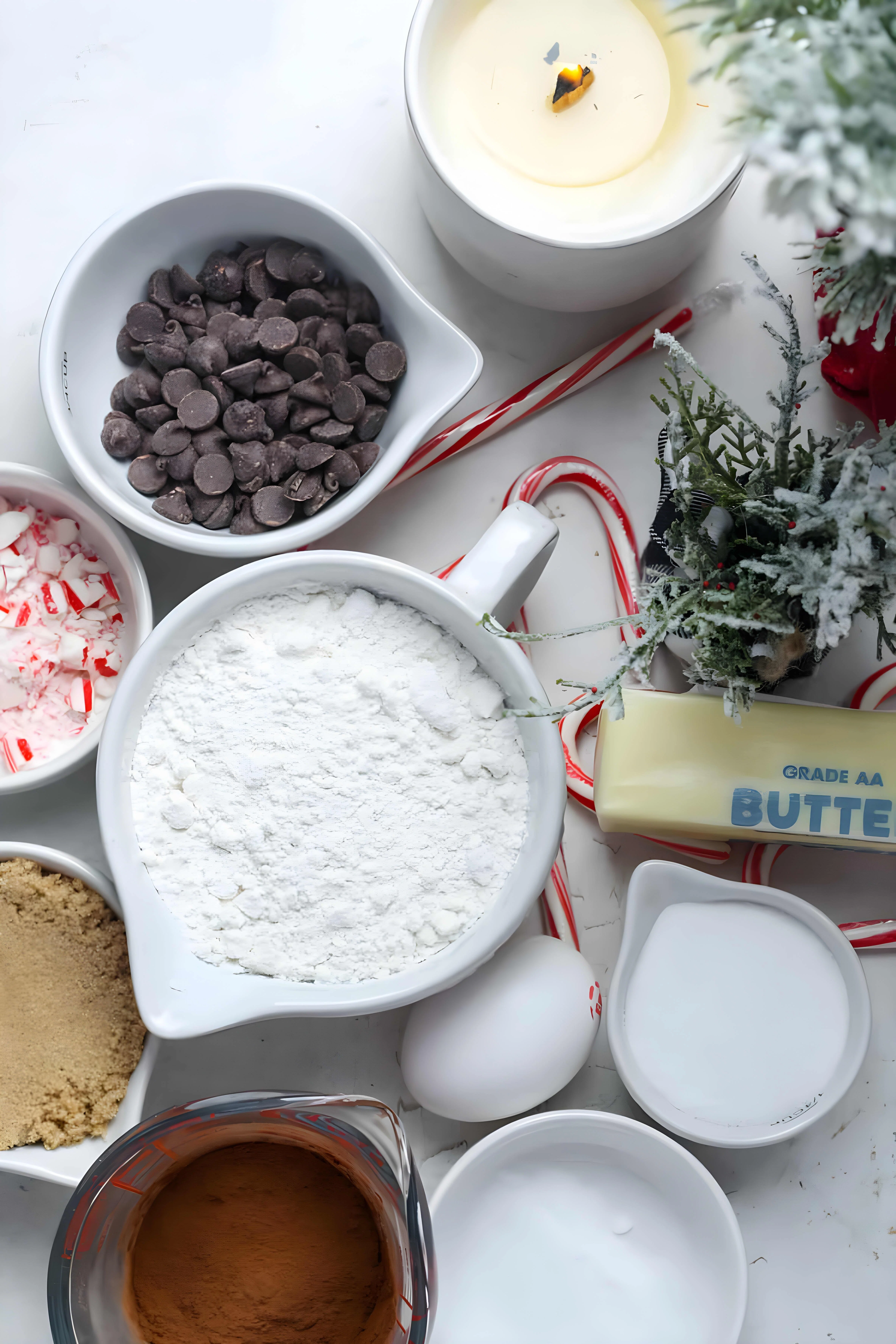 Chocolate Peppermint Cookies
