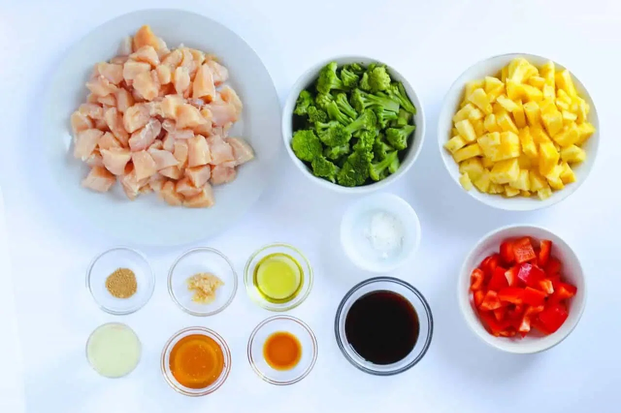Pineapple Chicken Stir Fry