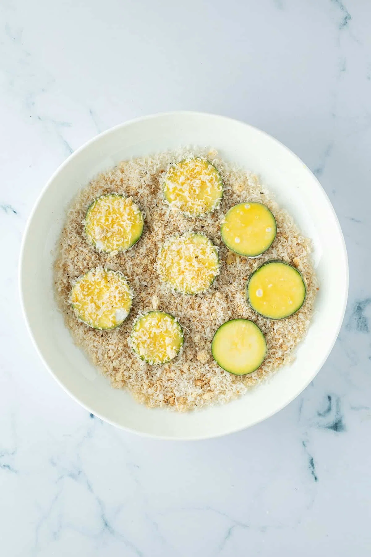Crispy Parmesan Baked Zucchini Chips