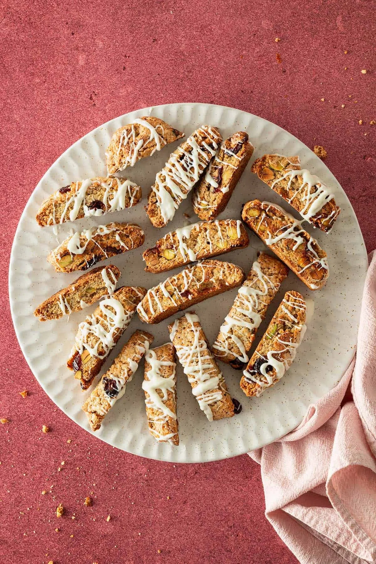 Chewy Pistachio Cardamom Cookies