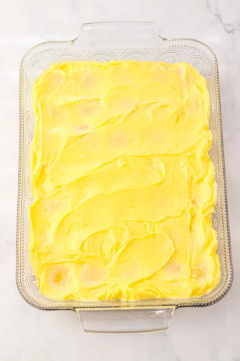 No-Bake Banana Pudding Cake