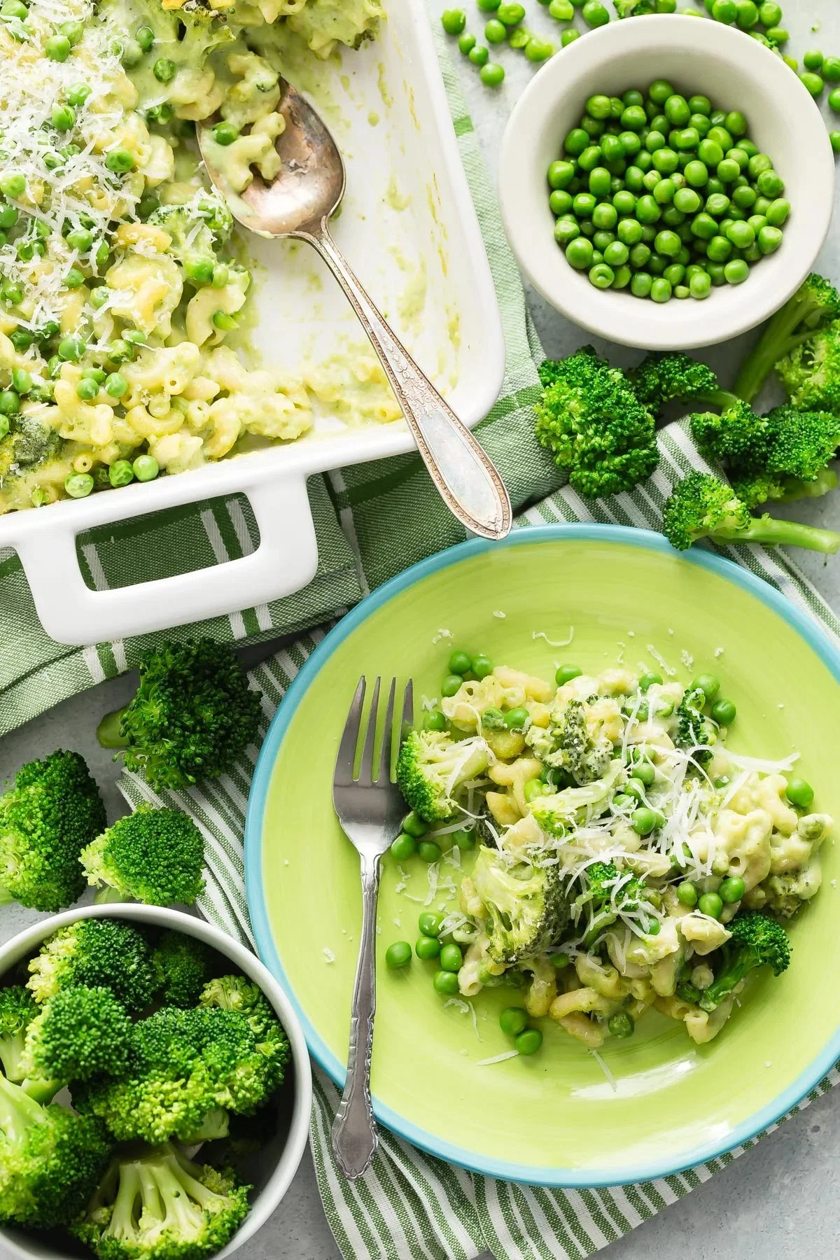 Green Mac and Cheese
