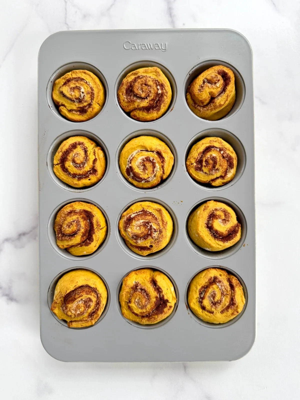 Quick Pumpkin Cinnamon Rolls