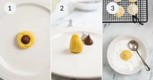 Hershey Kiss Sugar Cookies
