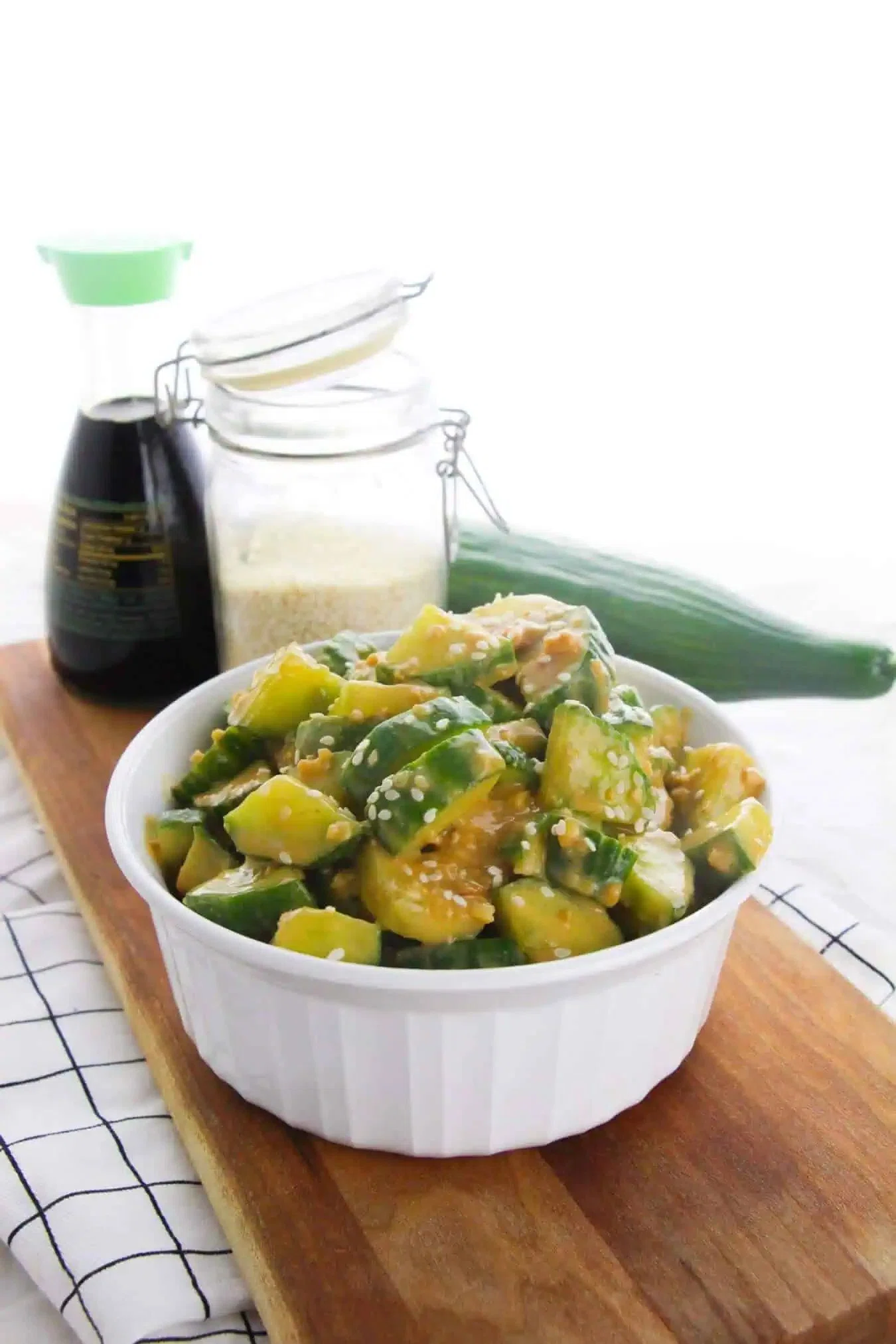 Spicy Asian Cucumber Salad