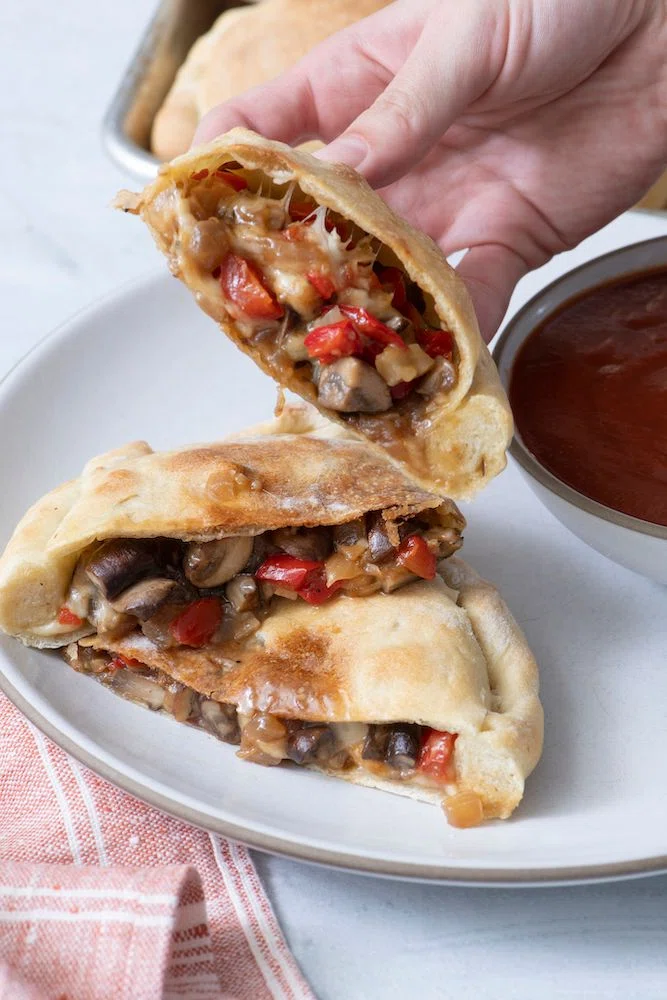 Vegetarian Calzones