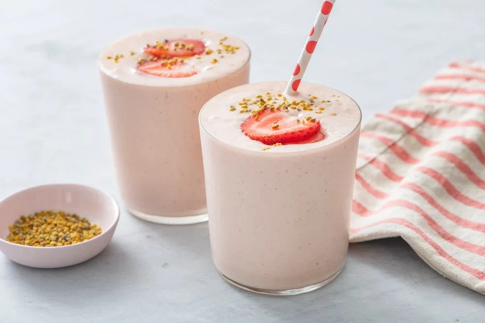 Strawberry Peach Smoothie