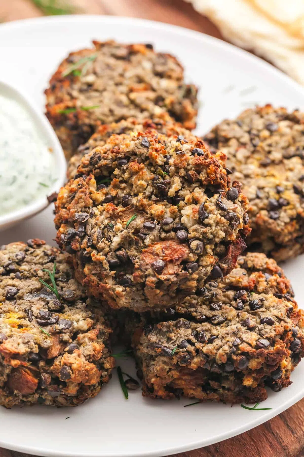 Black Lentil Patties