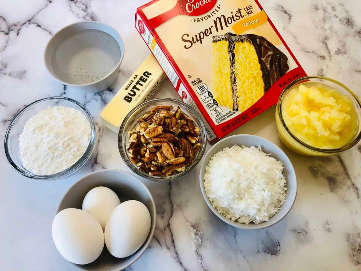 Easy Coconut Pineapple Cake in the Crock Pot