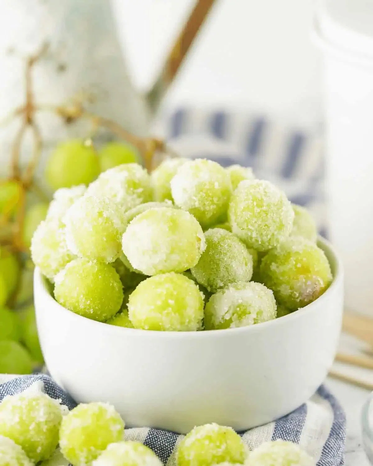 Champagne Candied Grapes