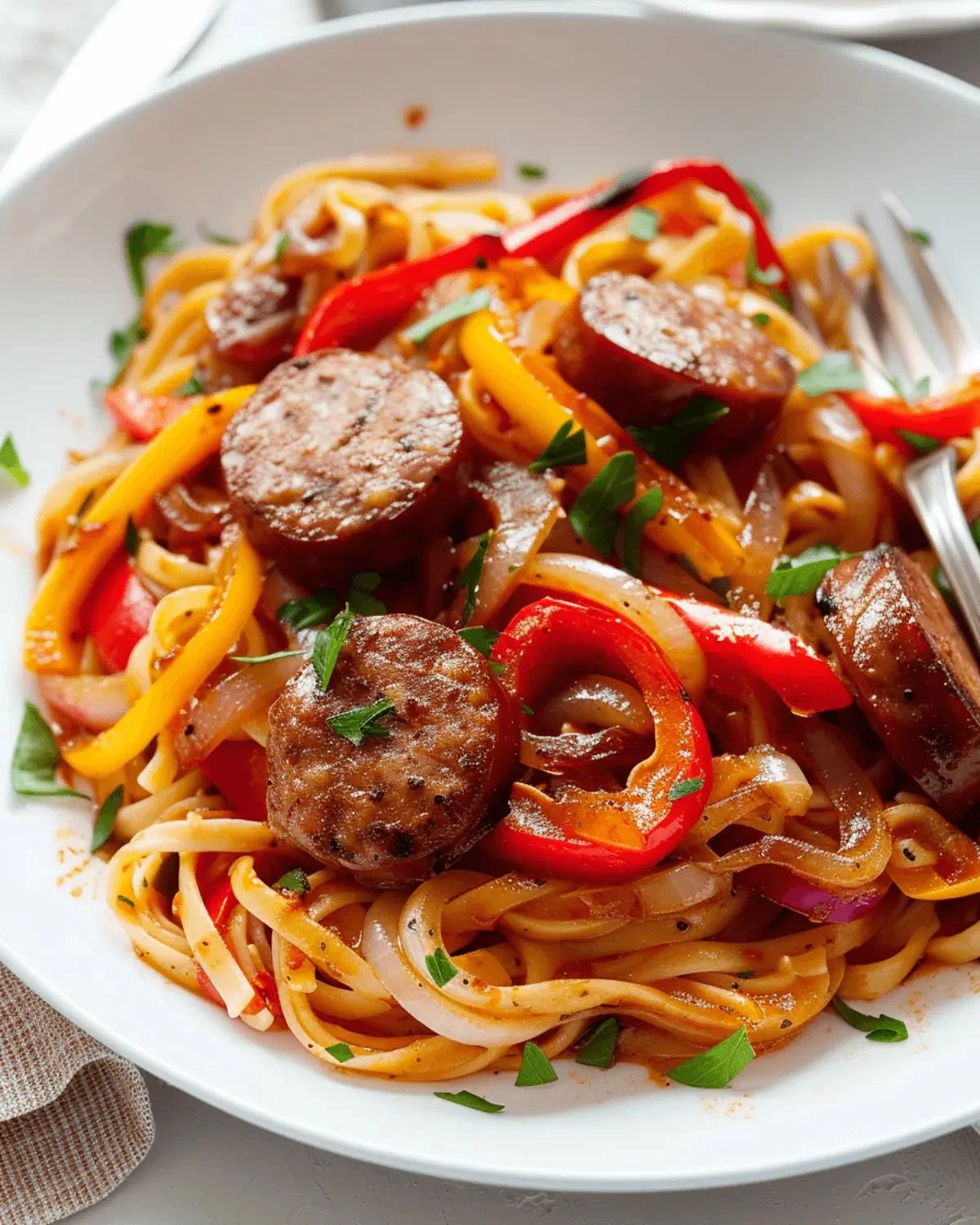 Crock Pot Sausage and Peppers