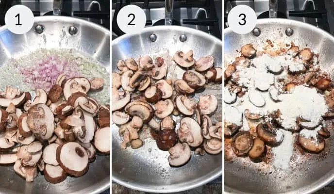 Filet Mignon in Sherry Mushroom Cream Sauce