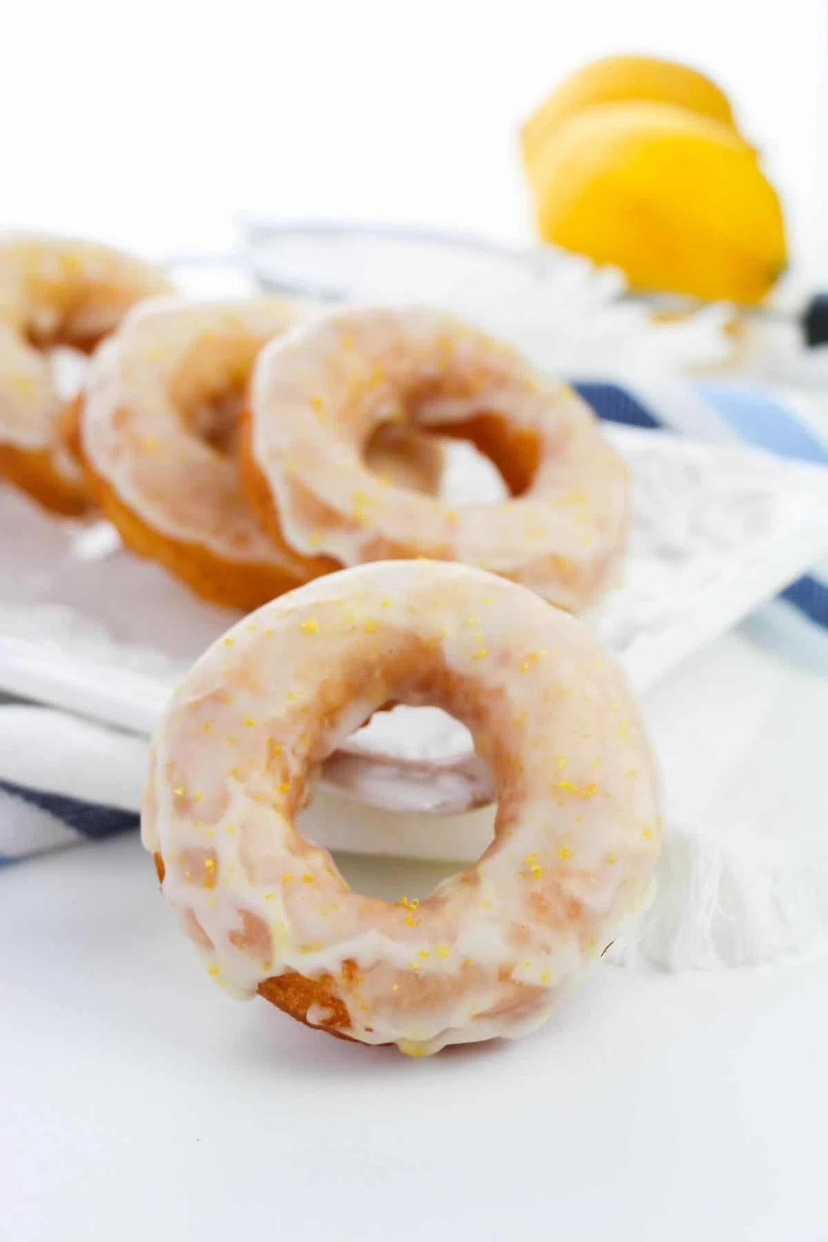 Glazed Lemon Donuts