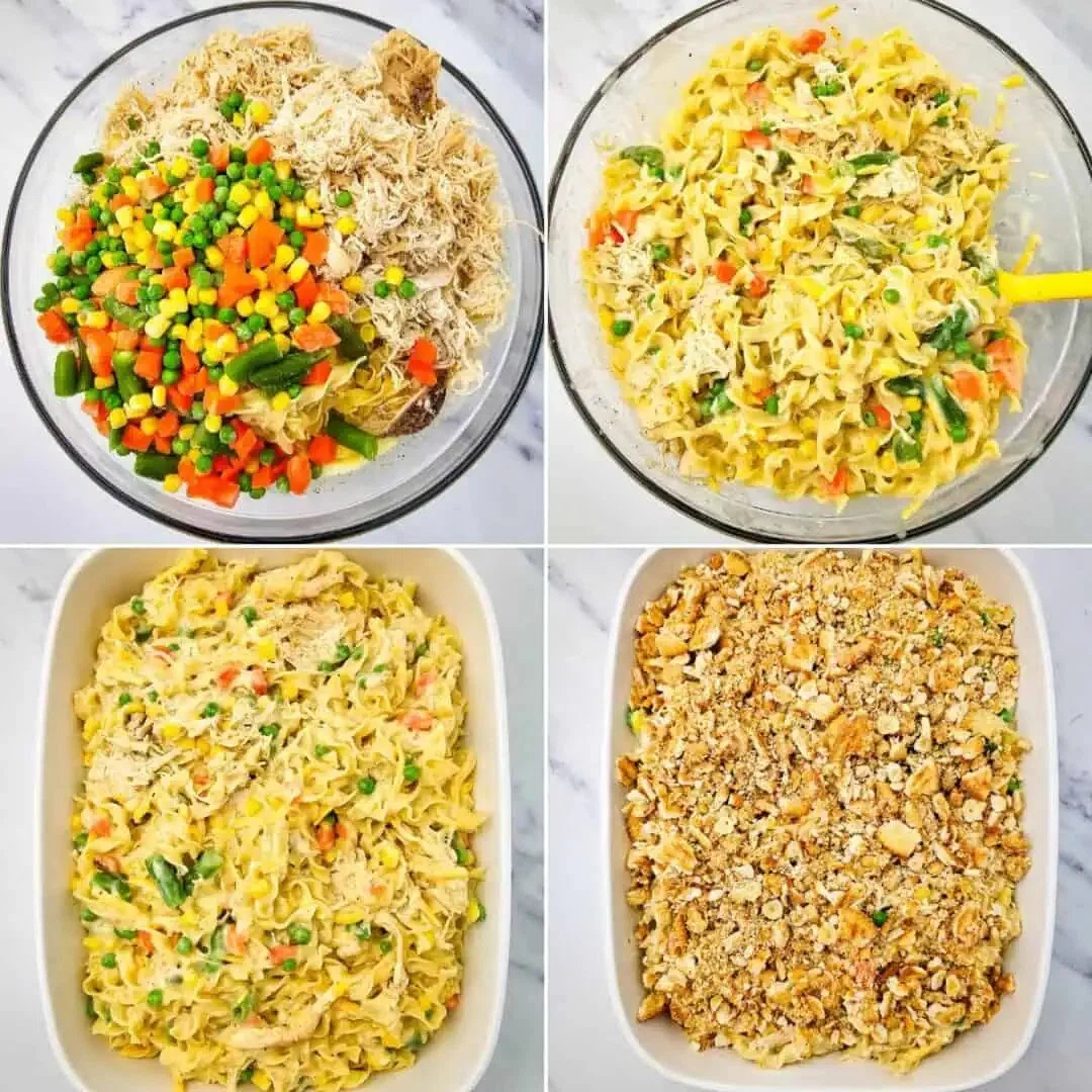Creamy Chicken Noodle Casserole