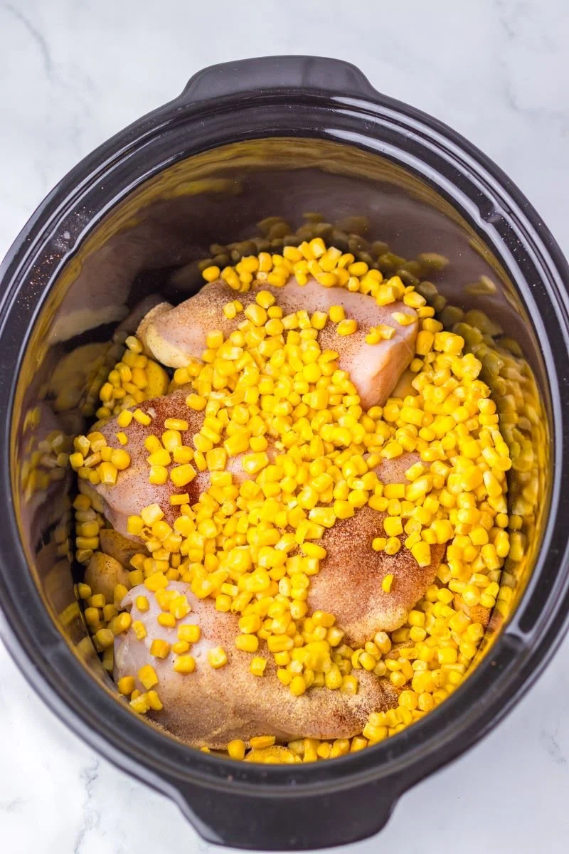 Slow Cooker Chicken Corn Chowder