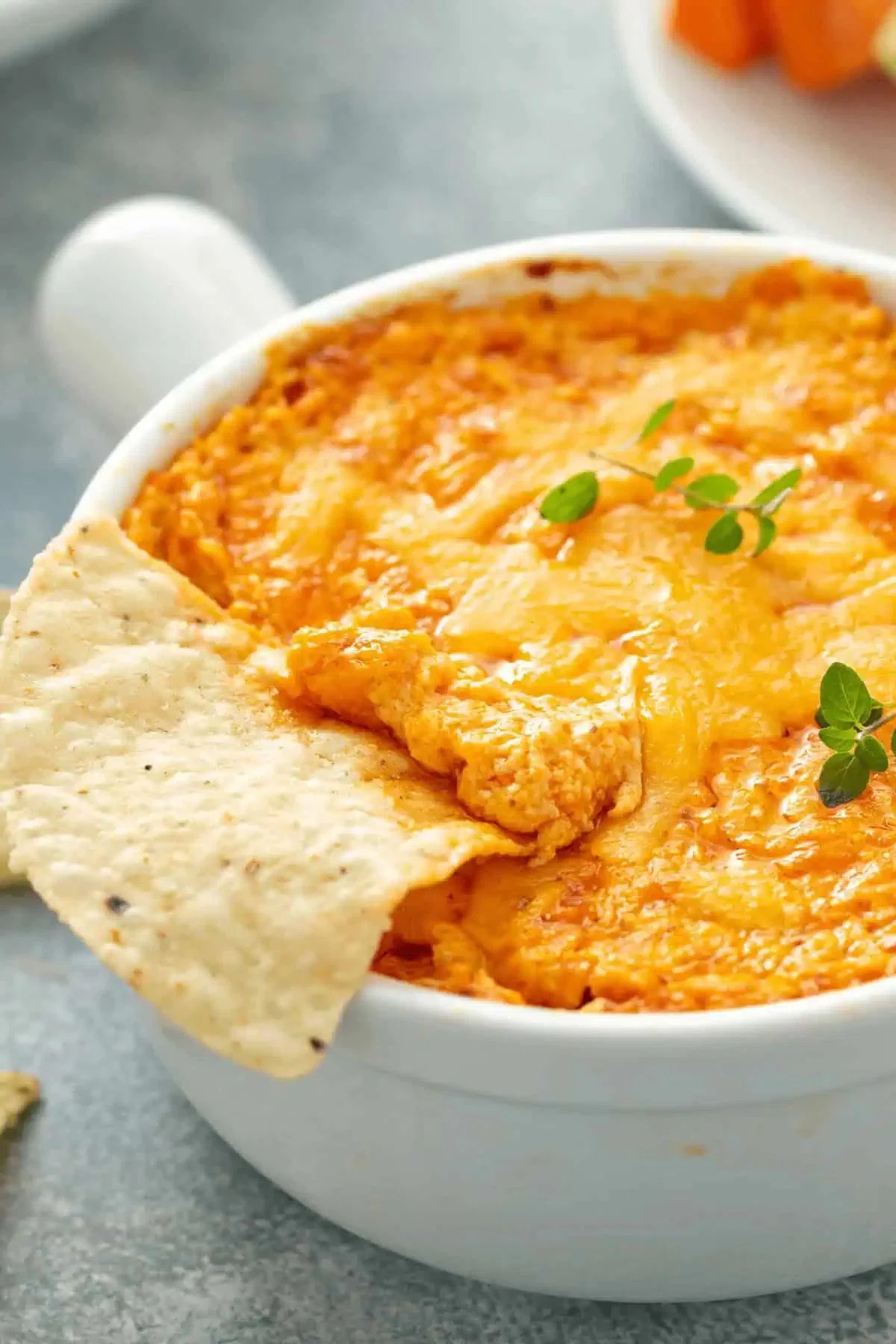 Baked Buffalo Chicken Wing Dip