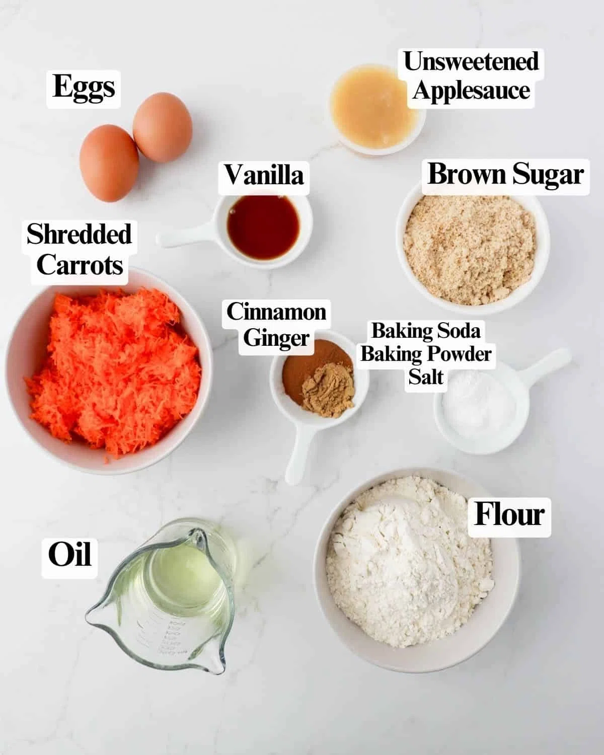 Simple Carrot Muffins
