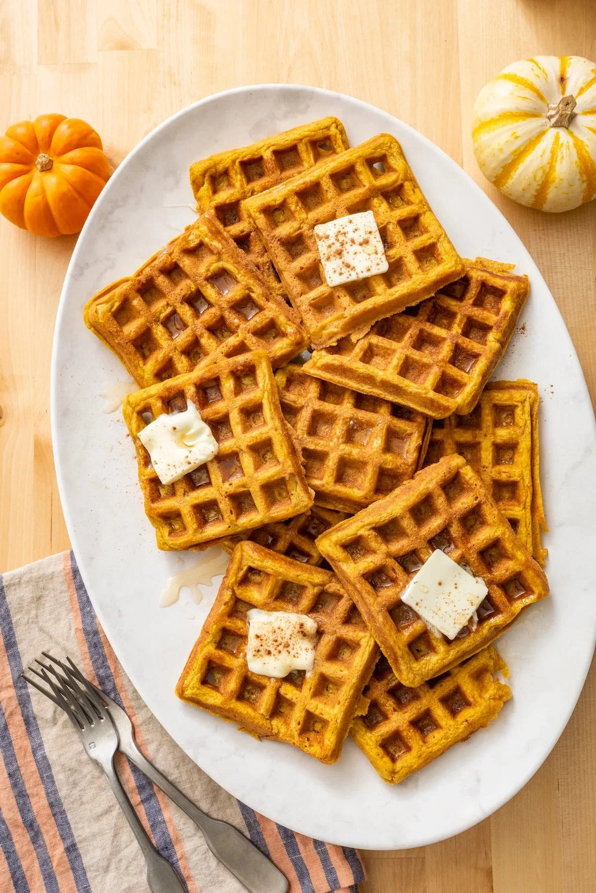 Pumpkin Waffles