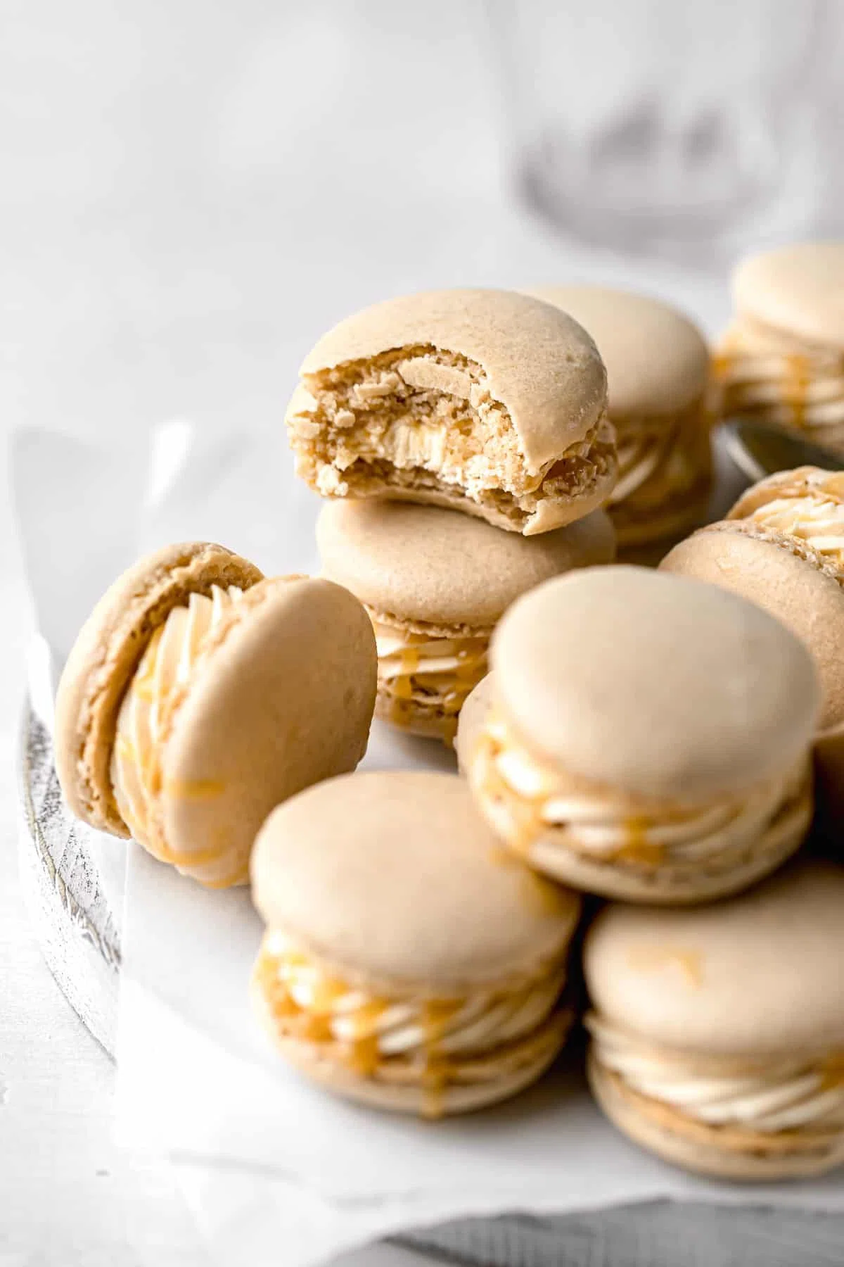 Salted Caramel Macarons