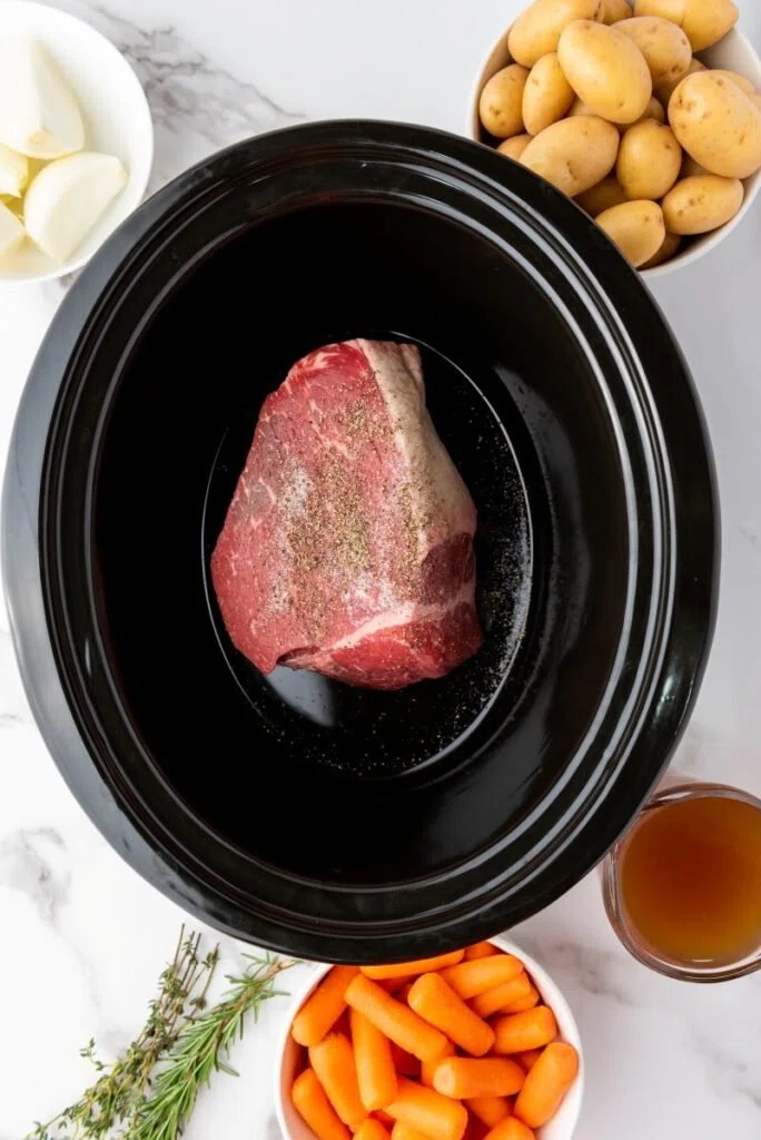 Slow Cooker Beef Rump Roast
