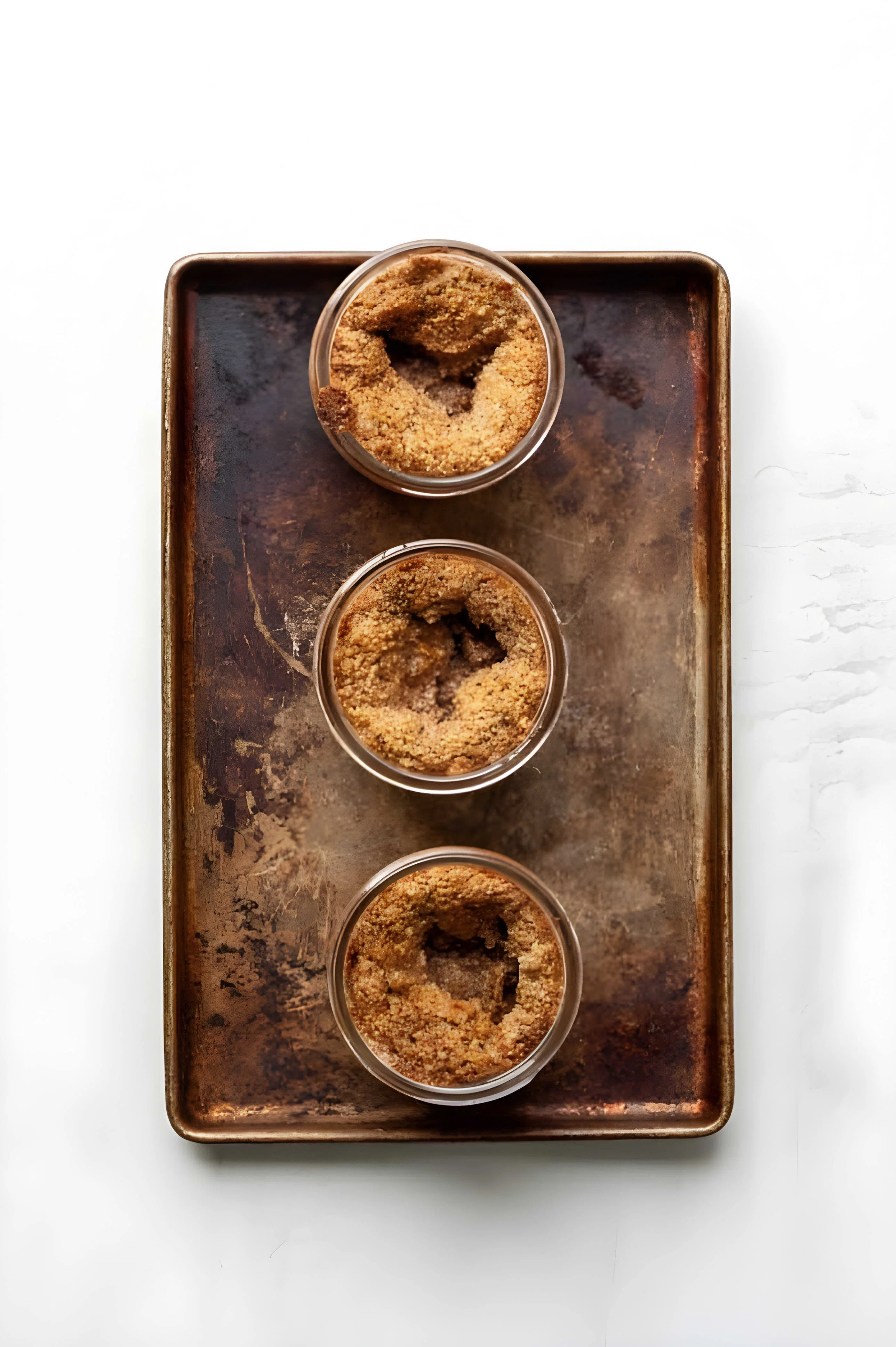 Peach Cobbler in a Jar (Gluten Free + Vegan)